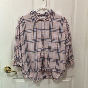 Boyfriend fit flannel